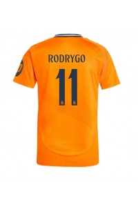 Fotbalové Dres Real Madrid Rodrygo Goes #11 Venkovní Oblečení 2024-25 Krátký Rukáv